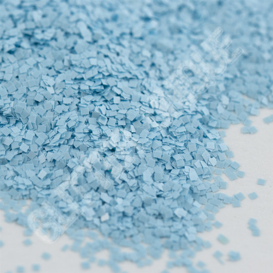 Matte Polar Blue Square .025