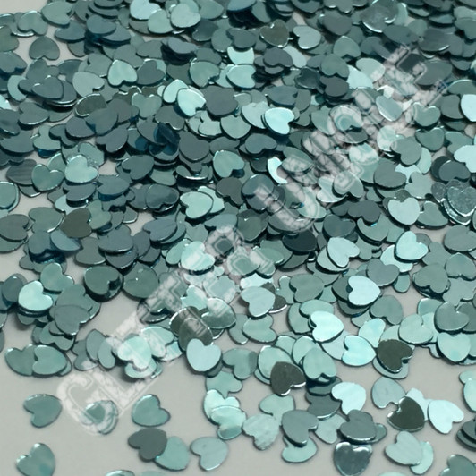 Ice Blue Hearts - MINI