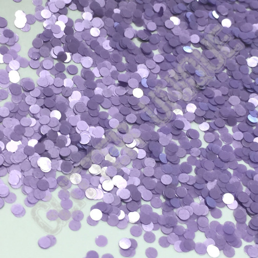 Matte Lavender Dots .078