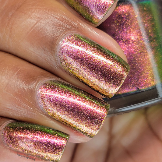 Fuchsia/Lime/Gold Ultra Chrome Chameleon Pigment