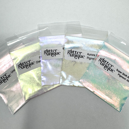 Crystal Glow Pigment Sample Pack Crystal Glow Pigment Sample Pack