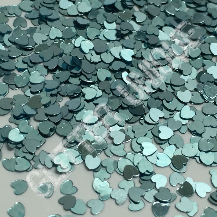 Ice Blue Hearts - MINI