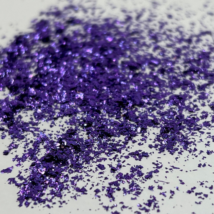 Purple Metallic Flakes (200 - 1000 um)