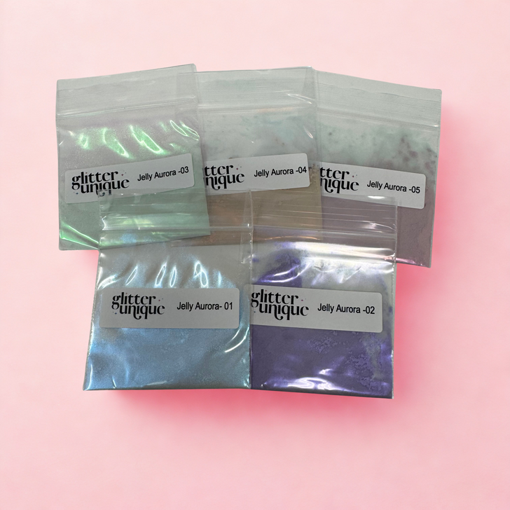 Jelly Aurora Pigment Sample Pack