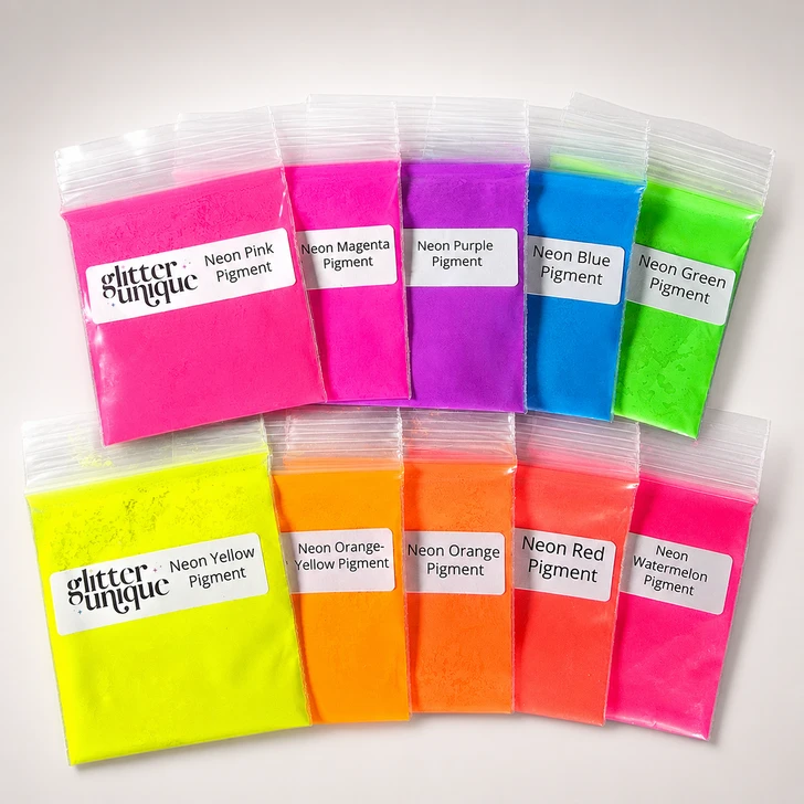 Neon Pigment Sample Pack