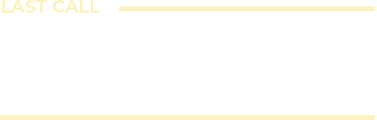 Last Call CLEARANCE We're making room for new and unique products!