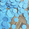 Cornflower Blue Circle Shaped Plantable Confetti