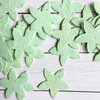 Pastel Green Star Shaped Wildflower Seeded Plantable Recycled Paper