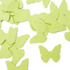 Lime Green Butterfly Shaped Plantable Seed Paper Confetti - 240 Pack
