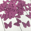 Berry Purple Butterfly Shaped Plantable Seed Paper Confetti - 240 Pack