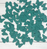Teal Butterfly Shaped Plantable Seed Paper Confetti - 240 Pack