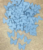 Cornflower Blue Butterfly Shaped Plantable Seed Paper Confetti - 240 Pack