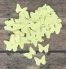 Yellow Butterfly Shaped Plantable Seed Paper Confett - 240 Pack