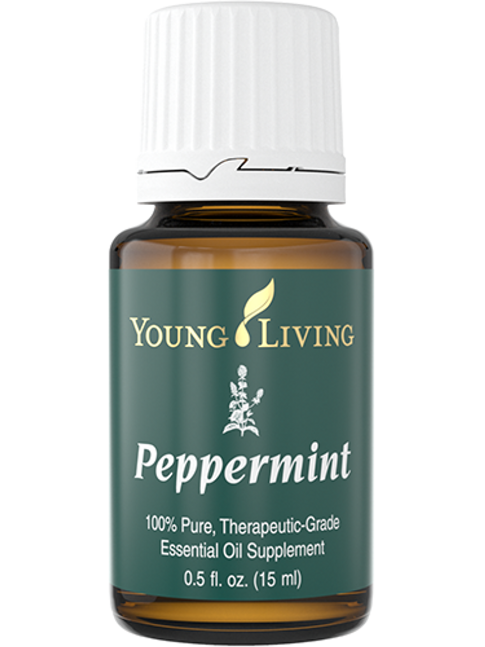 Young Living PEPPERMINT 15ml Essential Oil *Brand New *Unopened