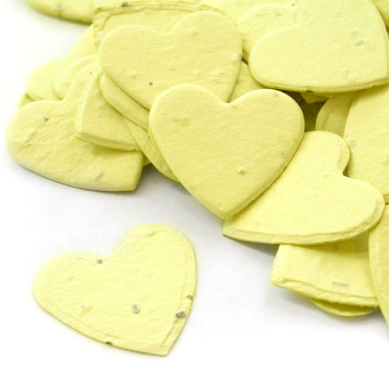 Heart Shaped Plantable Wildflower Seeded Paper Confetti