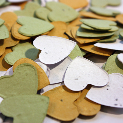 "In the Meadow" Heart Shaped Plantable Confetti Set 