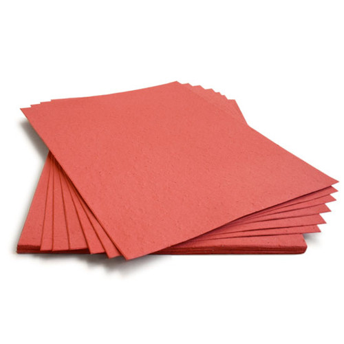 Brick Red Plantable Wildflower Seed Seeded Paper Sheets - 8.5" x 11"