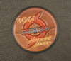 NOAA  HURRICANE HUNTERS VC  4"round Classic Embossed leather