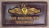 Marine Corps Brown with Gold Text