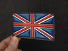 UK, British  FLAG  Classic Embossed Leather