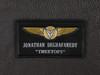 UAS  Operator Nametag  2 Lines of Text, Classic Embossed