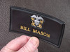 Officer Crest Near Black nametag