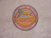 US Coast Guard CGAS Barbers Point Rainbow patch, Classic Embossed leather