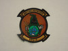 VPU-2 Embossed Leather Flight Jacket Squadron Patch