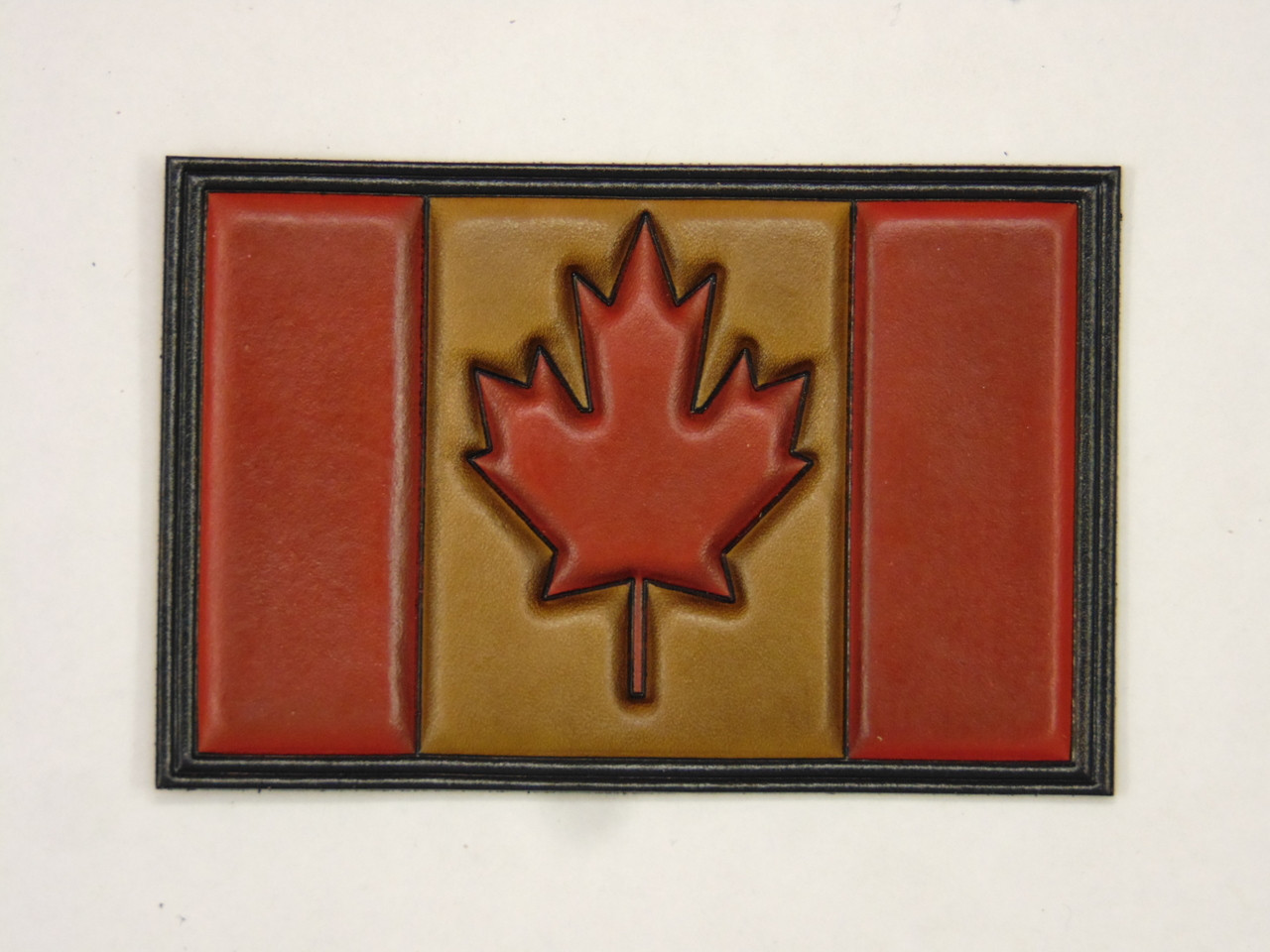  CANADA  FLAG Classic Embossed Leather - Our Best 