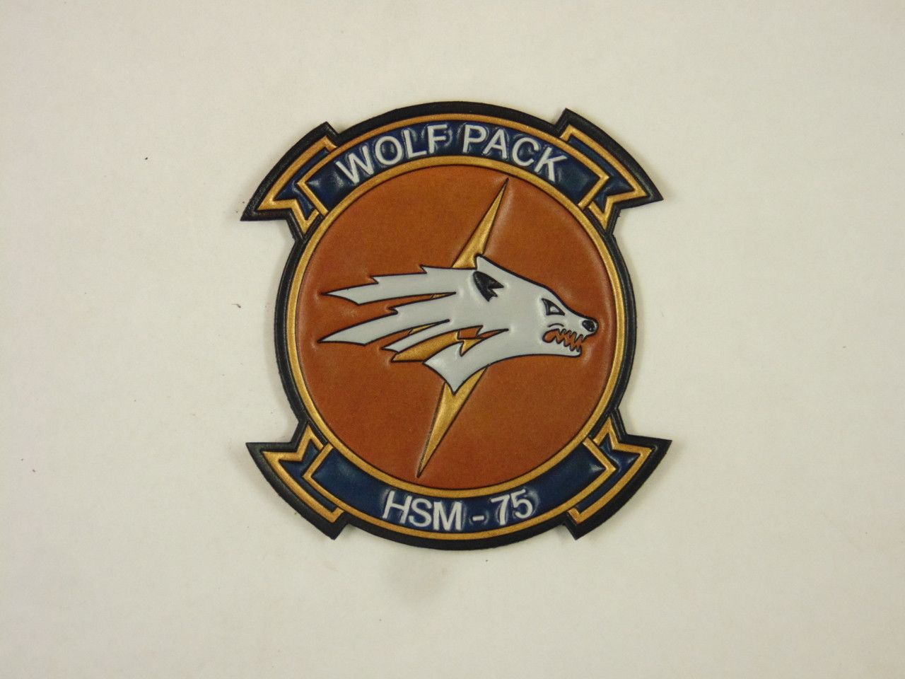 HSM 75  WOLFPACK  VC Classic Embossed Leather