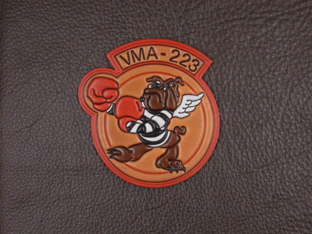 VMA-223 Bulldogs Classic Embossed chest patch