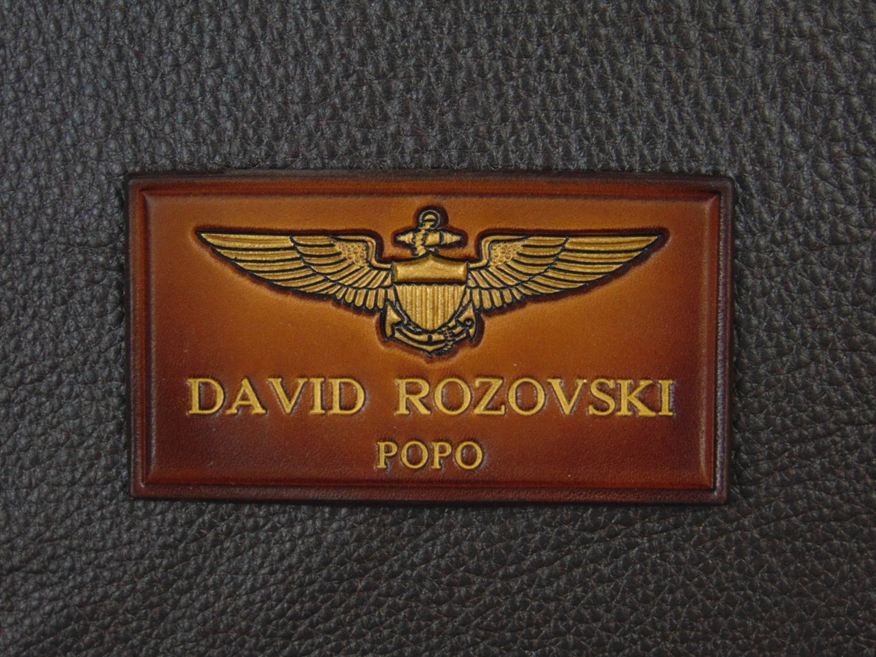 USCG Aviator 2 lines of text