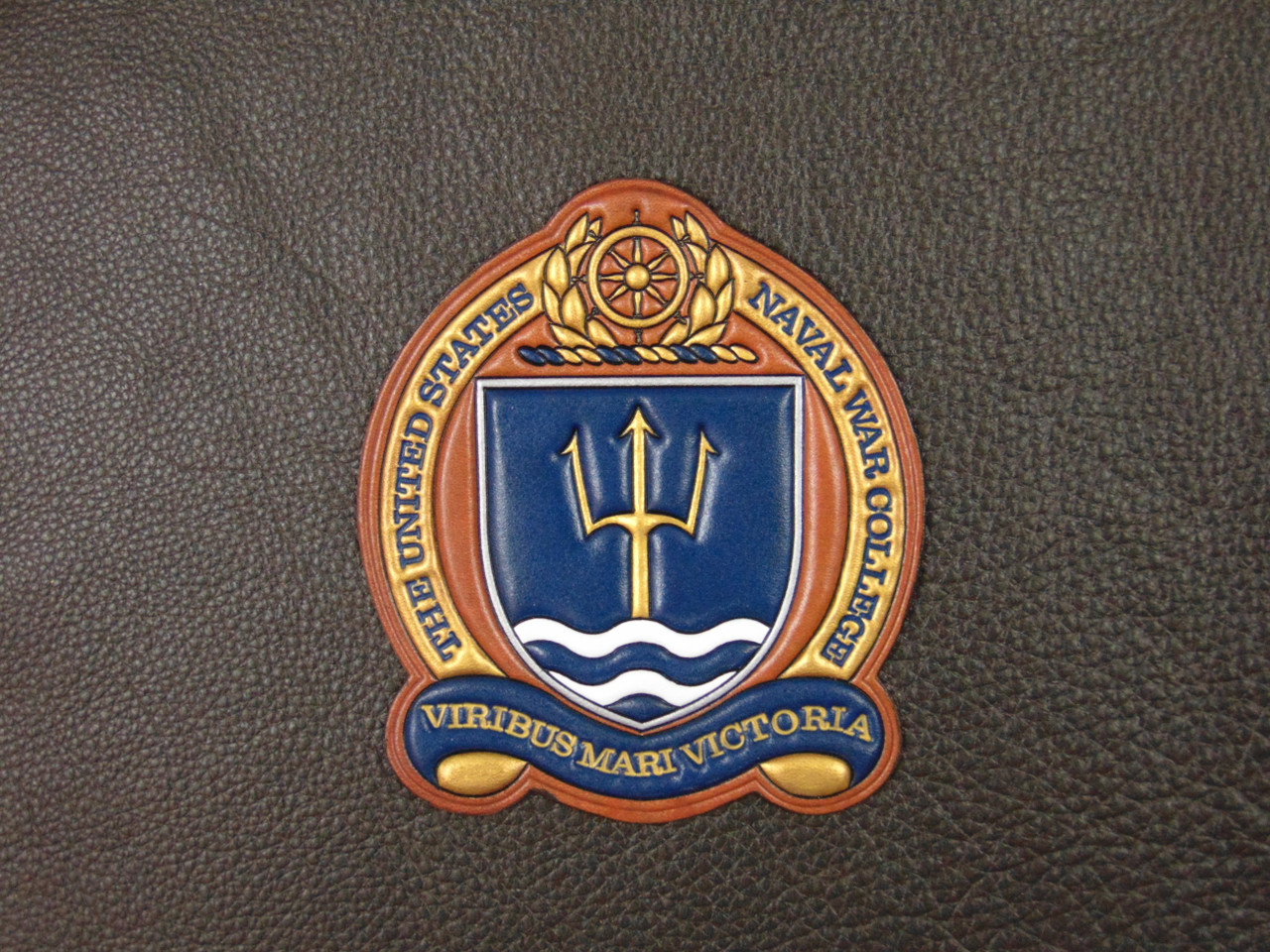 US NAVAL WAR COLLEGE Classic Embossed,  Our Best work!
