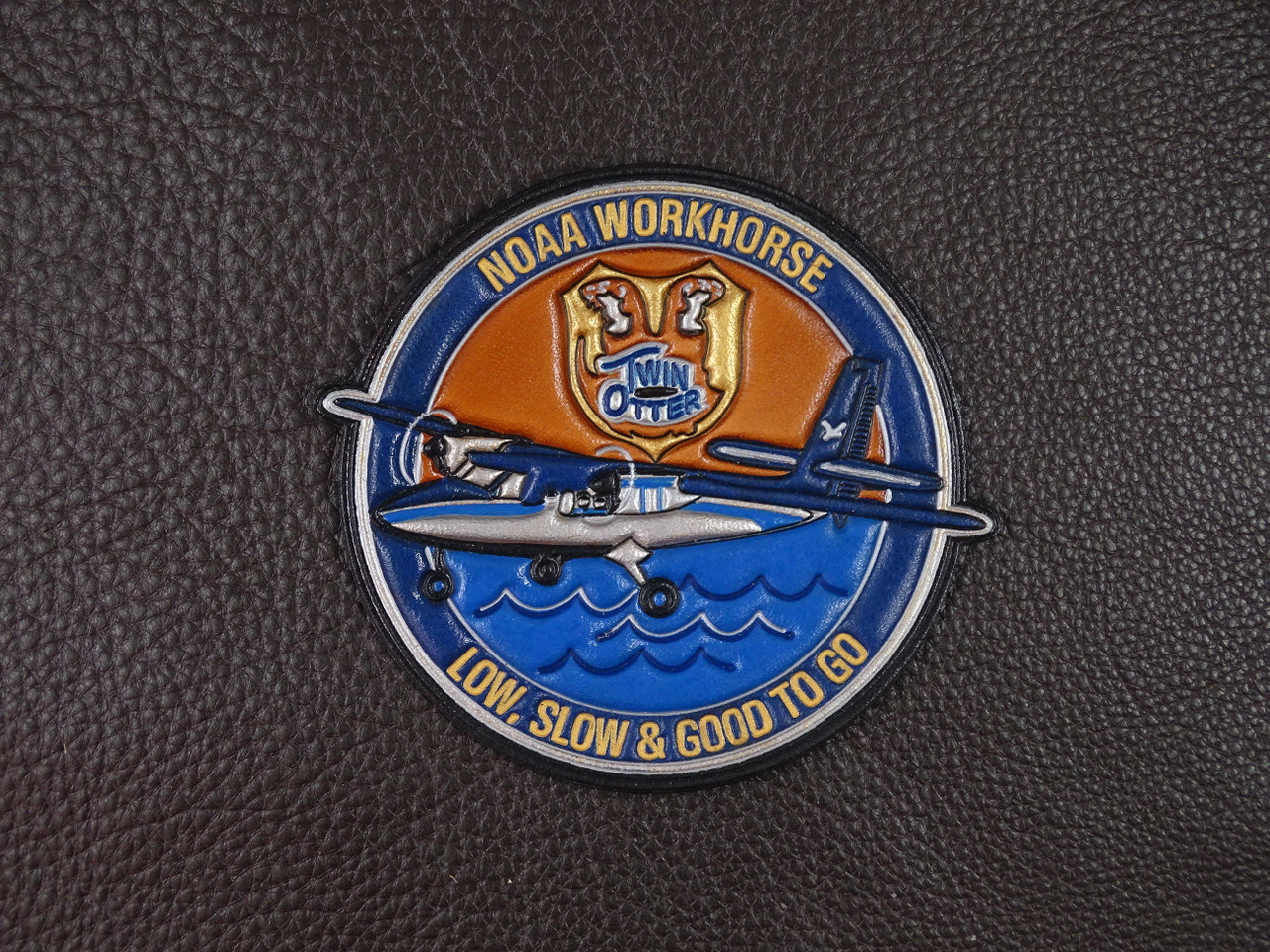 NOAA WORKHORSE  ( Twin Otter ) 2024 Version Classic Embossed Leather