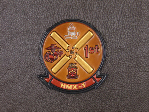  HMX-1 MARINE ONE, THE NIGHTHAWKS Classic Embossed Leather 
