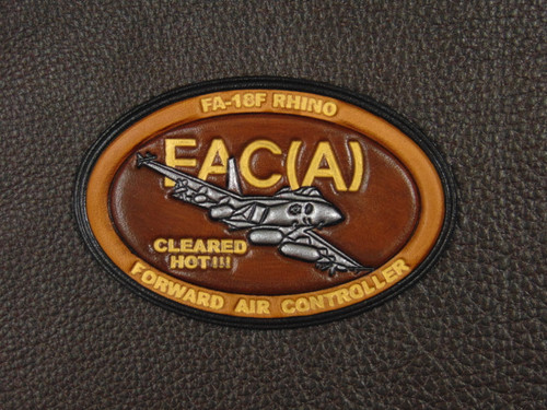 FA-18F  RHINO  FWD AIR CONTROLLER Classic Embossed Leather