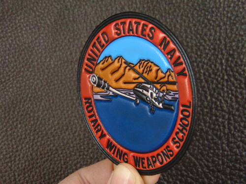  Rotary Wing Weaps School, RWWS, Classic Embossed Leather 