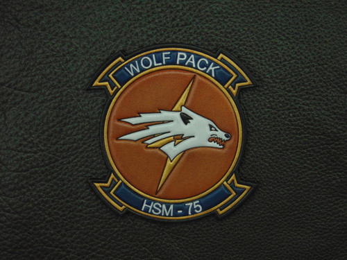 HSM 75  WOLFPACK  VC Classic Embossed Leather