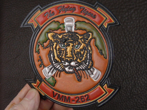 VMM-262  The Flying Tigers  Classic Embossed , Signed