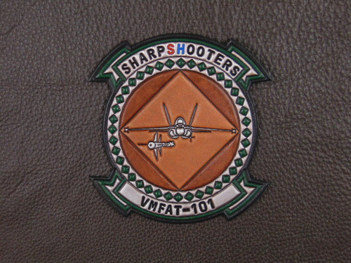 VMFAT-101  Sharpshooters   Classic Embossed leather Vintage color