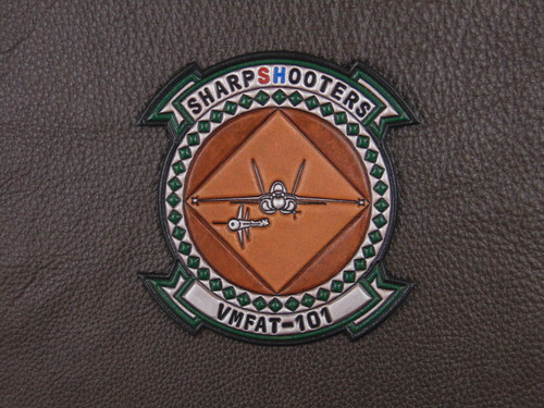 VMFAT-101  Sharpshooters   Classic Embossed leather Vintage color
