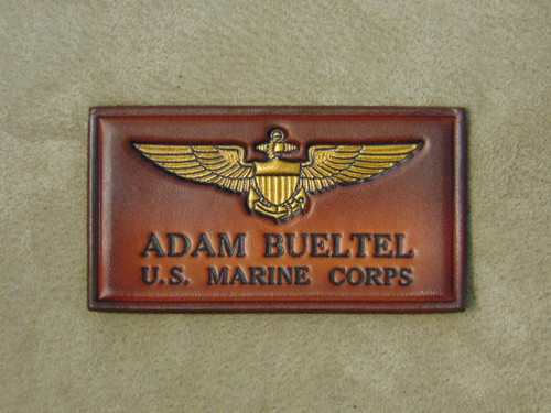 Vintage Brown  Black Text  Tones will vary