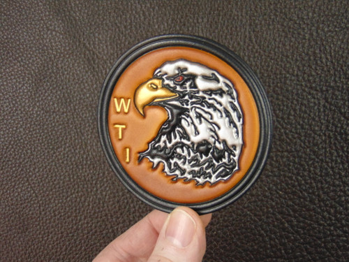 USMC MARINE WTI  Instructor  Classic Embossed Leather 