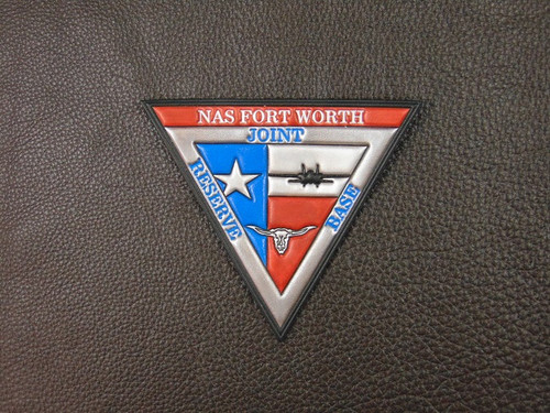NAS FORT WORTH Joint Reserve Base,  Classic Embossed Leather
