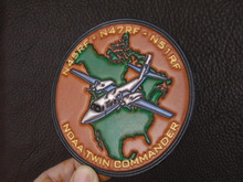 NOAA Twin Commander  N45RF-N47RF-N51RF Classic Embossed Leather