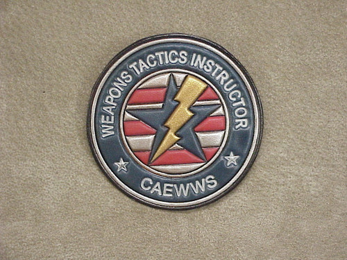 CAEWWS WTI, Older Version,  Classic Embossed leather Full color, Officially Licensed