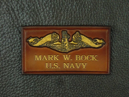 Submarine Officers tag 2 lines of text