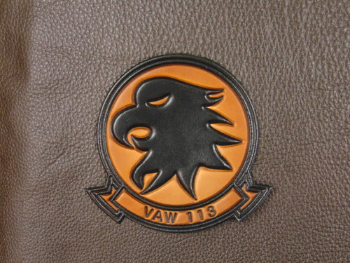 VAW-113 Classic Embossed Leather Officially Licensed