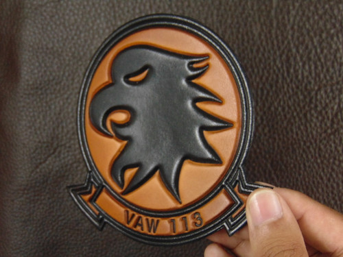 VAW-113 Classic Embossed Leather Officially Licensed