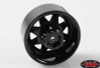 1.9" 2.2" 5 lug Stamped Steel Wheel 12mm Hex Hub + 9 mm Offset RC4WD Z-S1278